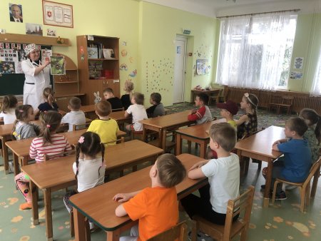 В детском саду Никитской СШ провели разъяснительные беседы про энцефалитного клеща